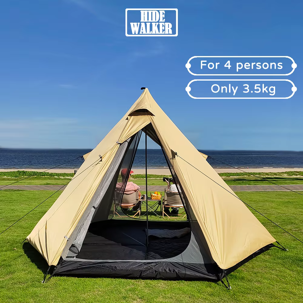 Tente tipi indienne étanche pour l'extérieur