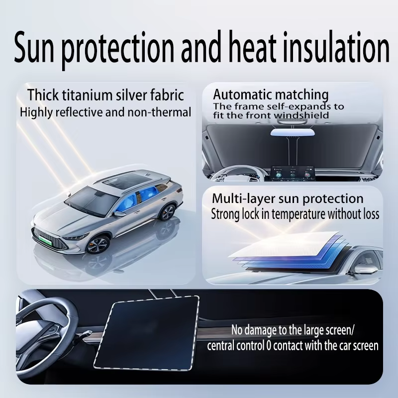 Pare-soleil pliable pour pare-brise de voiture Renault Austral HHN 2022~2027 2025