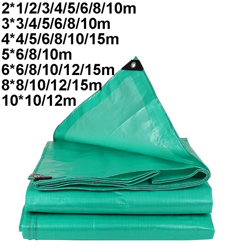 Bâche Épaisse 2x1 4x4 6x6 8x8 10x10m Grande Tente de Protection Imperméable Anti-UV au Soleil