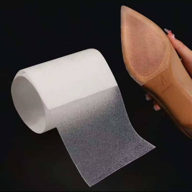 1 rouleau d'autocollants auto-adhésifs pour semelles de chaussures - légers