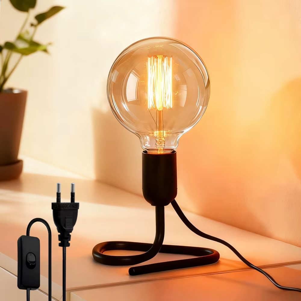 Lampe de Table Vintage E27
