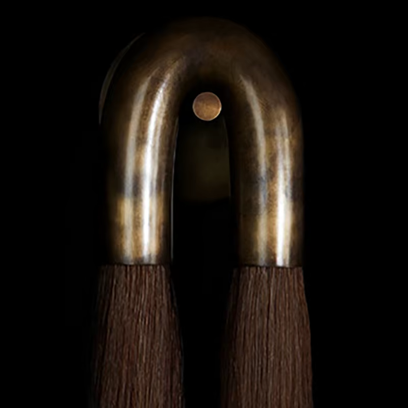 HORSEHAIR applique ancienne or argent noir lumière métal tissu wabi sabi éclairage pour salle à manger chambre Foyer salon canapés lumière
