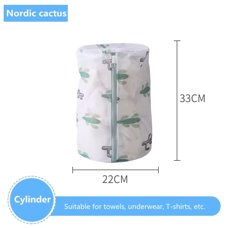 Sacs de lavage imprimés Cactus