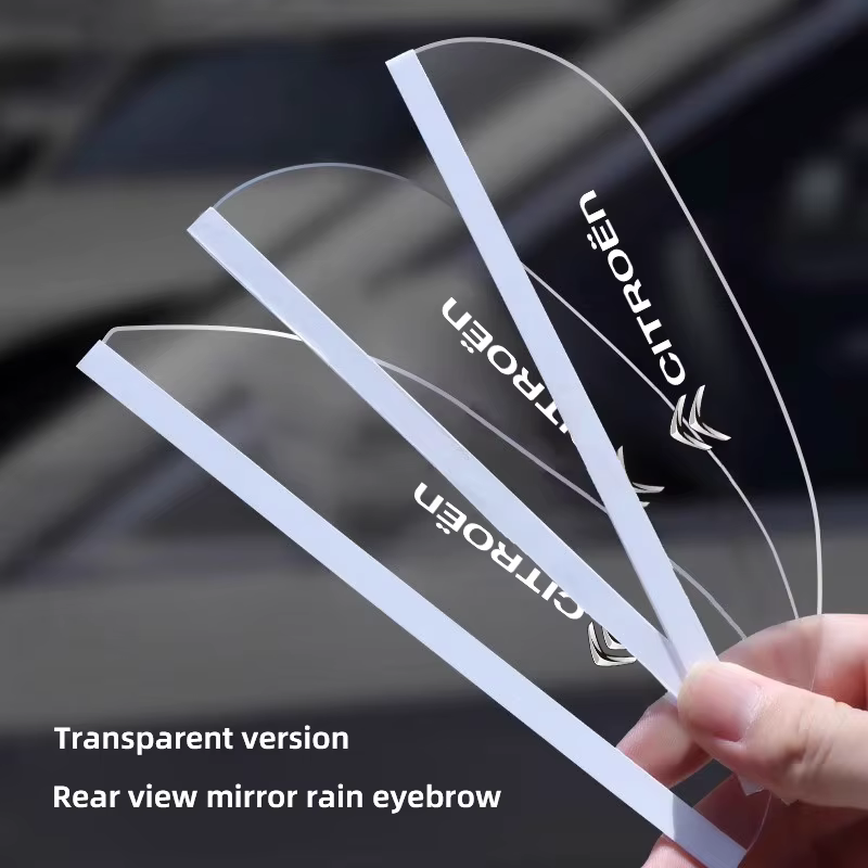 Accessoires pare-pluie pour rétroviseurs de voiture Citroën C4 C3 C5 C5X E-C4 X E-C3 C-Elysee Berlingo C1 C6 C-Crosser