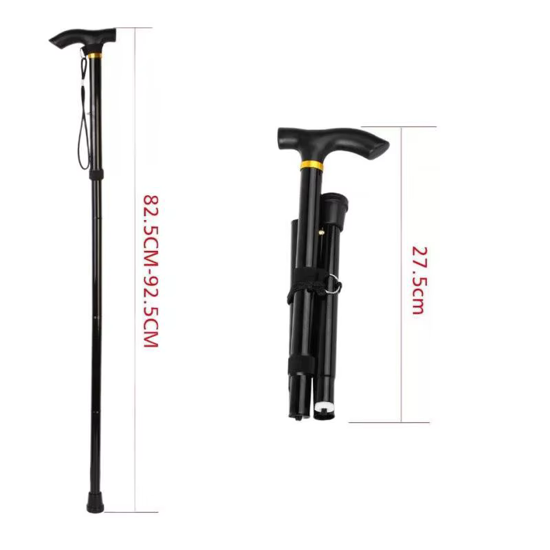 Bâton de marche télescopique