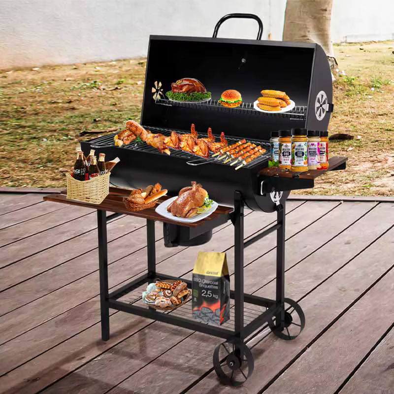 Barbecue de cuisine en plein air