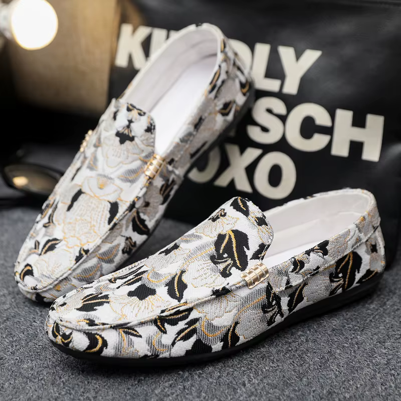 ELUVA mocassins hommes chaussures confortables été respirant antidérapant léger