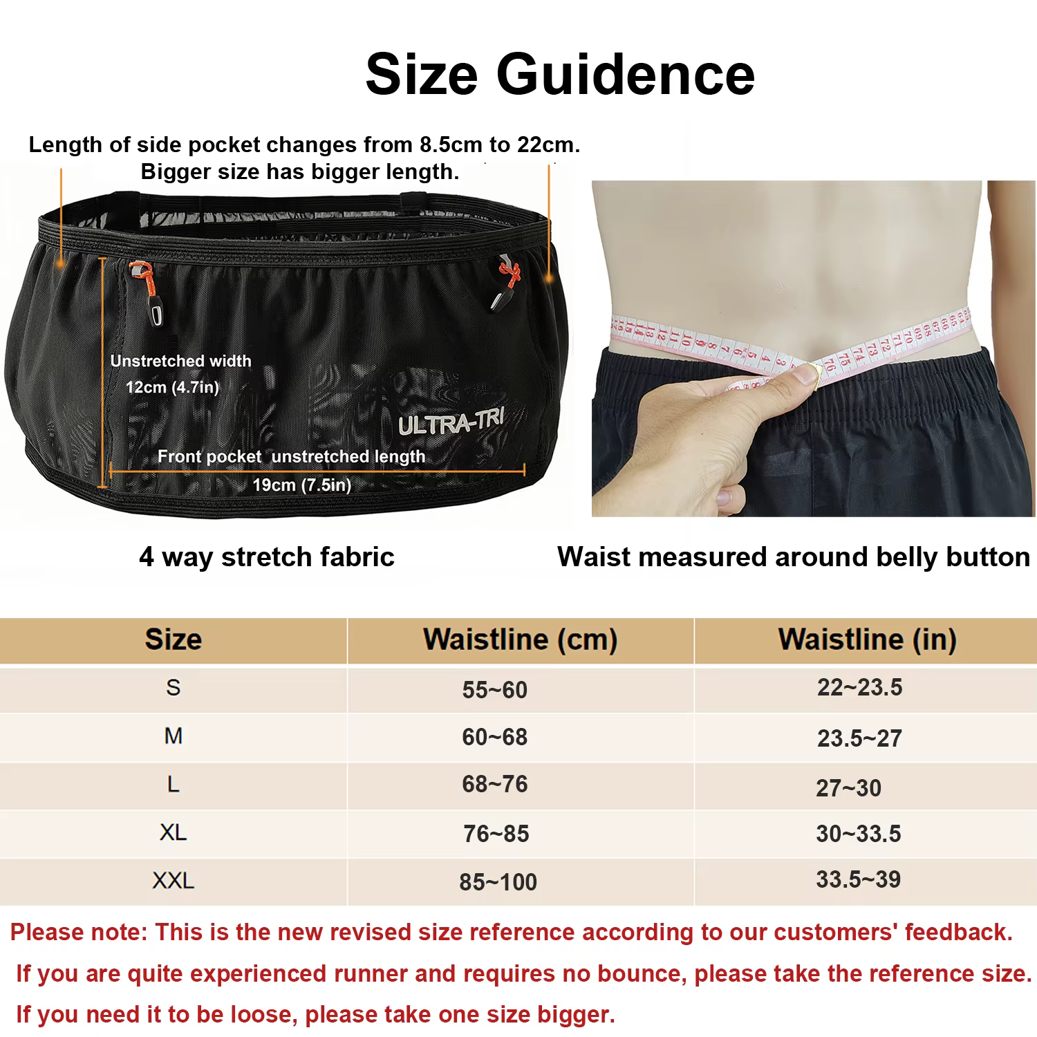 TRI Marathon course ceinture sac Sports de plein air hydratation sentier
