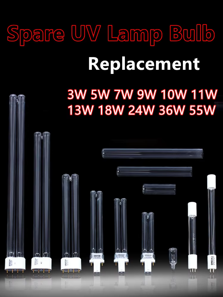 Ampoule de lampe UV 3 W CUV-303, pièce de rechange pour filtre UV, pompe Submersible, accessoires pour Aquarium