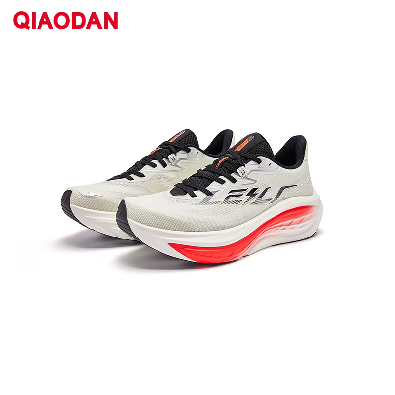 Chaussures de course marathon QIAODAN TG2.0 LEILI pour hommes, nouvelle collection 2026, haute absorption des chocs, entraînement de distance, baskets de sport QDB023264285