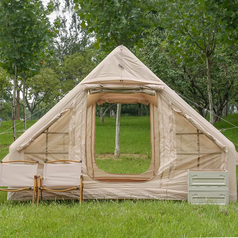 Tente gonflable portable imperméable facile à installer pour les événements et le camping - Utilisation commerciale Tissu Oxford Quatre saisons Prix d'usine pas cher