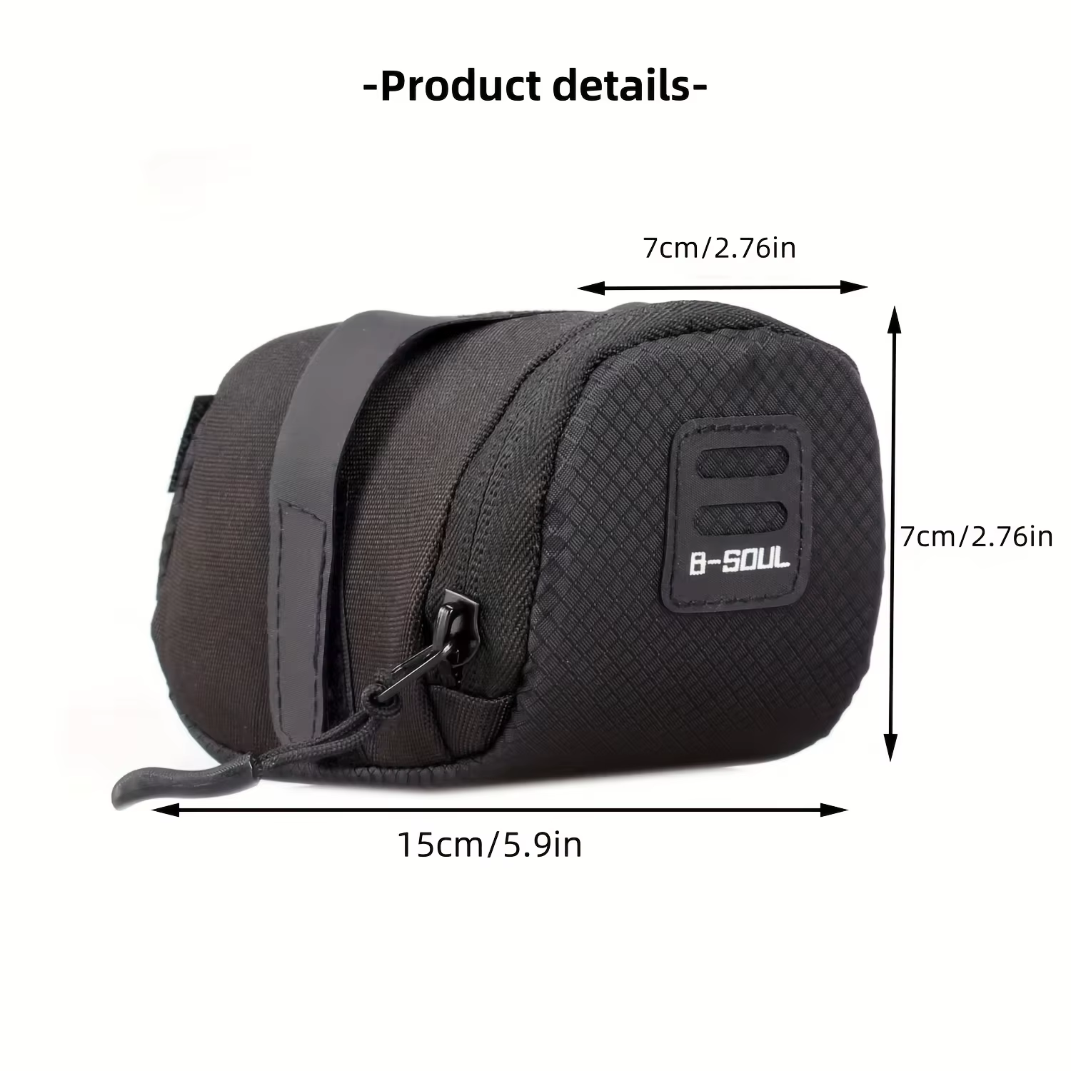 Nouveau sac de vélo, VTT, vélo de route, trousse à outils grande capacité, sacoche de selle pour le cyclisme en extérieur, sacoche arrière de vélo