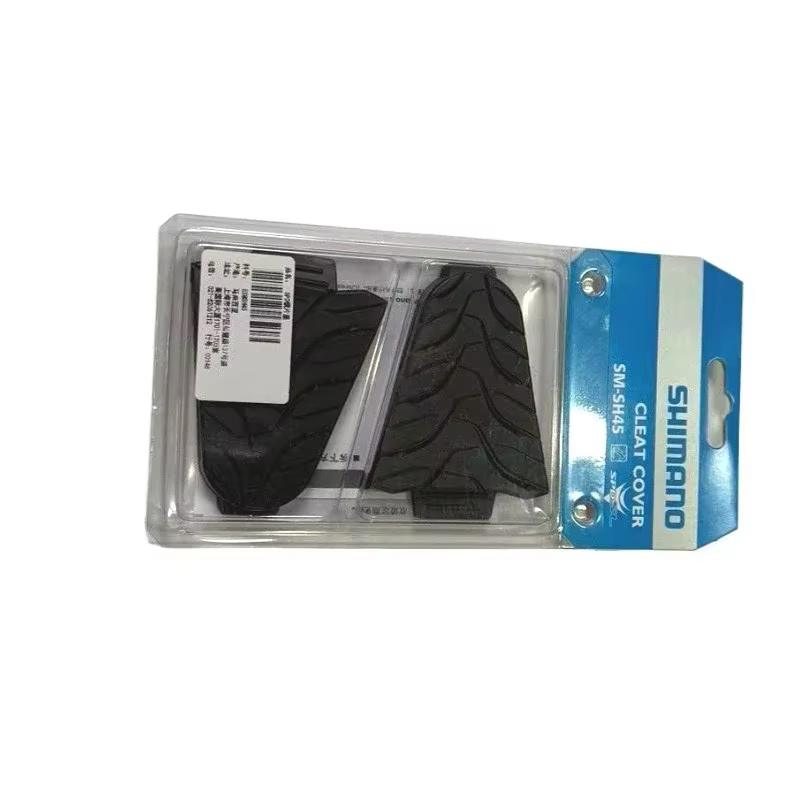 Protège-chaussures antidérapants Shimano SM-SH45 SPD-SL pour pédales de vélo de route, compatibles avec les clips SM-SH10 et SM-SH12