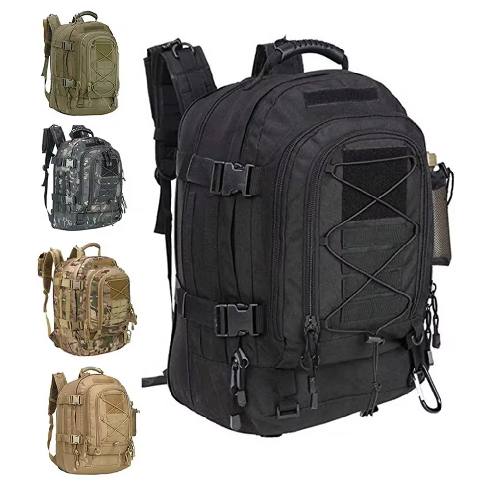 60L militaire tactique sac à dos armée Molle assaut sac à dos voyage en plein air randonnée sacs à dos Camping chasse Mochila Hombre