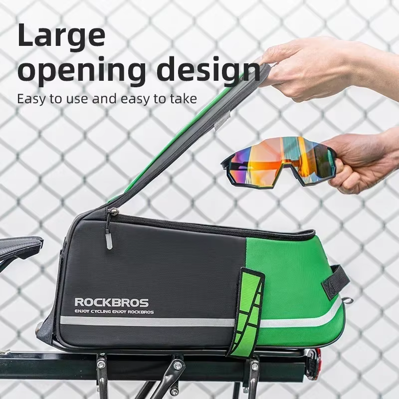 ROCKBROS sac de vélo 2 en 1 voyage photographie sport Fitness sac à bandoulière PU coffre