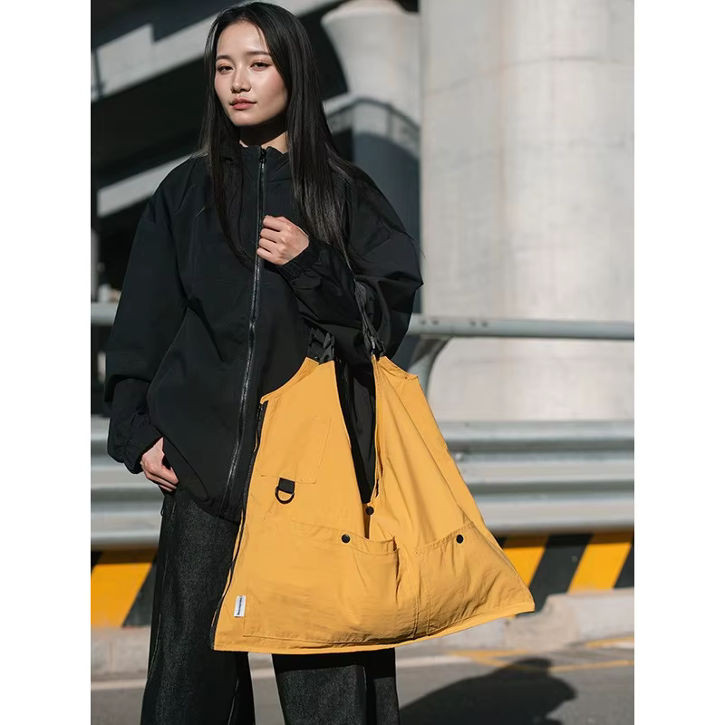 2026 nouveau Style à la mode marque vêtements de travail double usage sac à bandoulière multi-poches grande capacité Convertible sac à dos personnalité mochilas