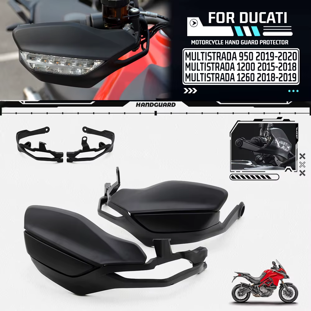Pour Ducati MULTISTRADA MTS 950 1200 1260 MTS950 MTS1200 accessoires de moto poignée garde guidon protège-mains boucliers couverture