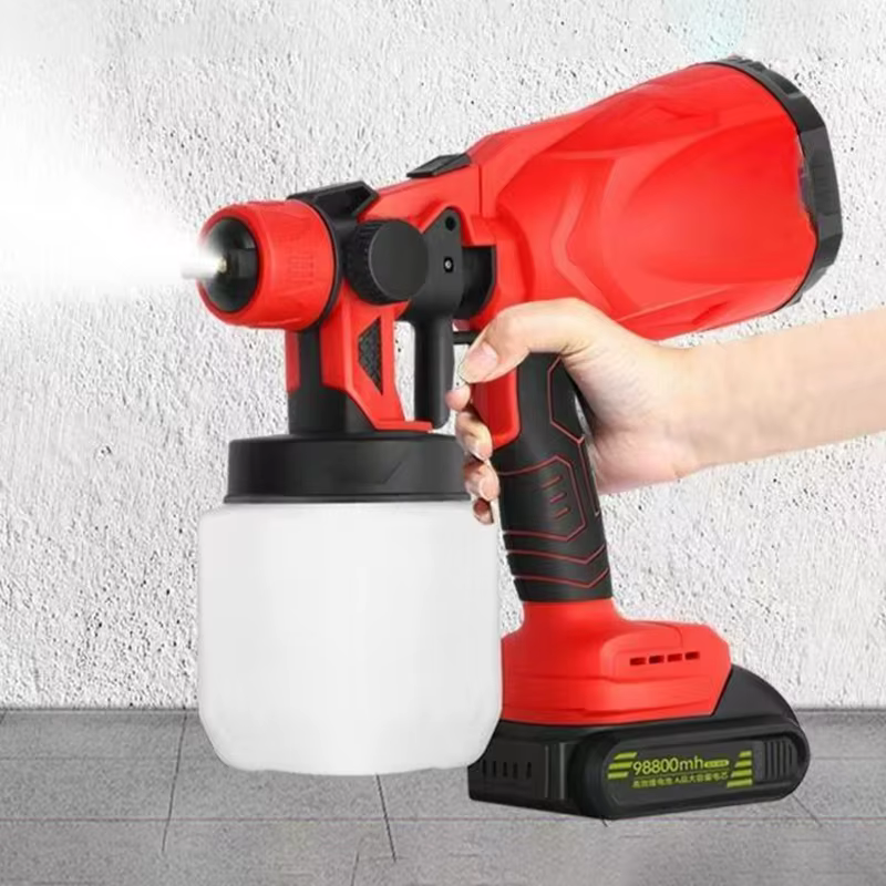 Pistolet à peinture électrique polyvalent sans fil, pulvérisateur de peinture pour meubles de véhicule, Machine de pulvérisation à batterie au Lithium, outils de bricolage ménagers