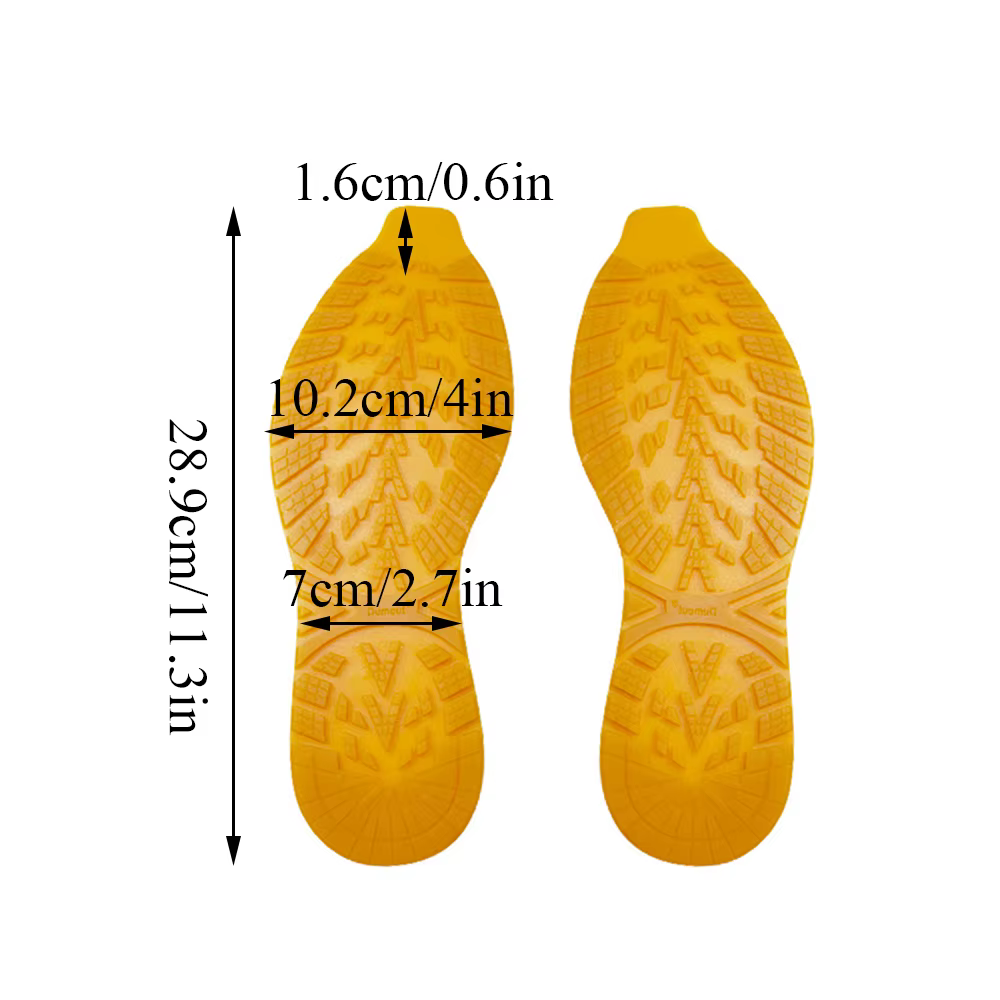 Semelle de chaussure complète en caoutchouc, résistante à l'usure, réparation de semelles de baskets, couverture de protection, semelles antidérapantes, autocollants, coussinets de pieds