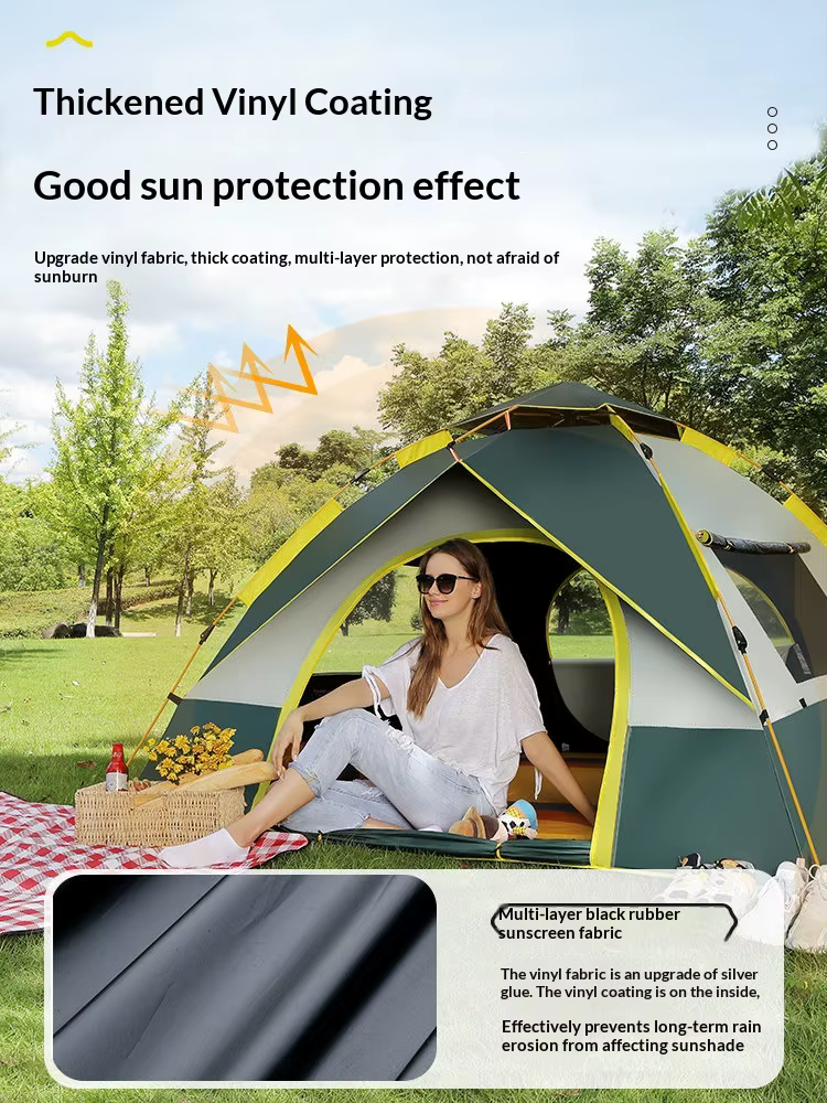 Tente automatique pliable portable Lohascamping pour pique-niques et camping en plein air