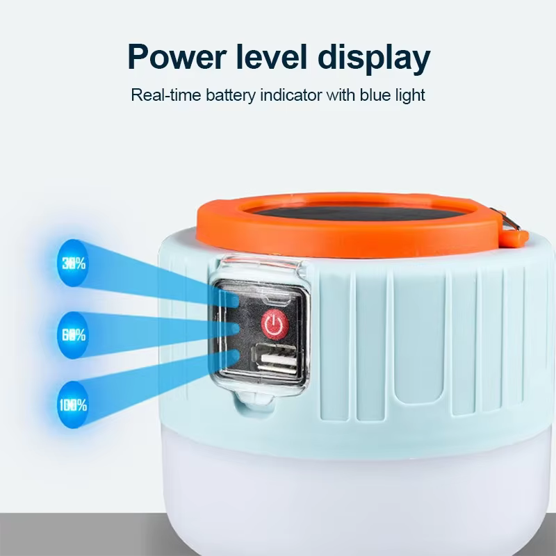 Lampe de camping portable - Lumière de tente réglable