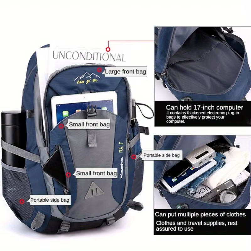 Nouveau 40L sac de randonnée en plein air sac à bandoulière pour hommes et femmes sac de sport sac à dos de voyage de loisirs grande capacité