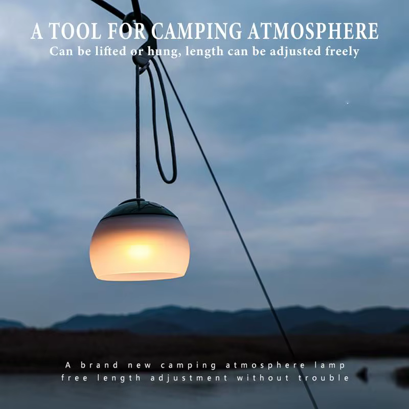 Lumière de tente de Camping avec crochet 4 modes