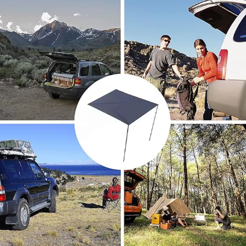 Parasol de camping, tente de toit latérale pour voiture