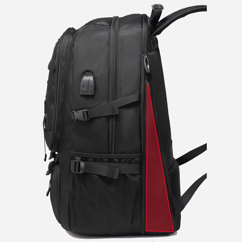 50L 80L grand sac à dos de voyage hommes compartiment à chaussures séparé sac d'affaires Sports de plein air étanche homme noir sacs à dos de rangement
