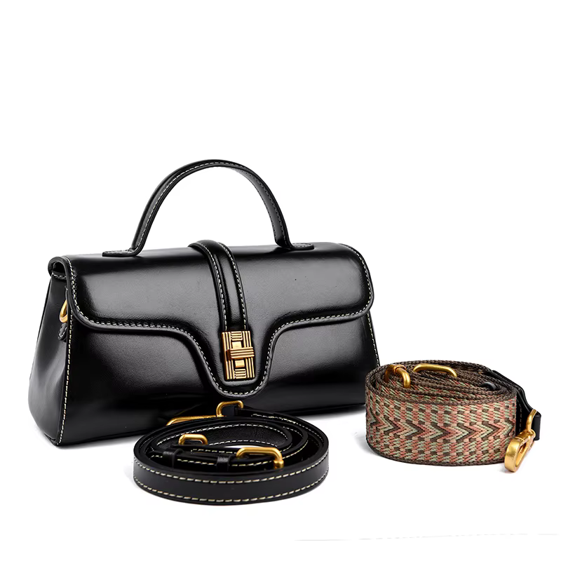 Sacs à main de luxe en cuir véritable pour femmes, sacs à bandoulière de styliste pour dames, sacs à poignée supérieure de grande capacité, fourre-tout
