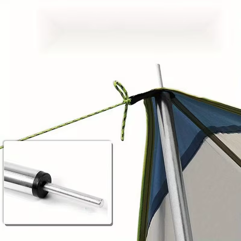 (2m/2pcs) Poteaux de tente réglables