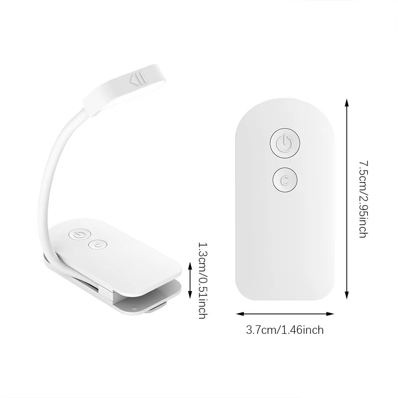 Lampe de lecture à clipser LED – Lampe de lecture réglable