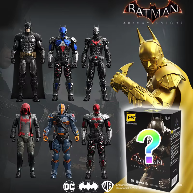 Nouveau F5 Batman Arkham Knight assemblé modèle boîte aveugle 7style 10 cm figurines d'action Collection passe-temps