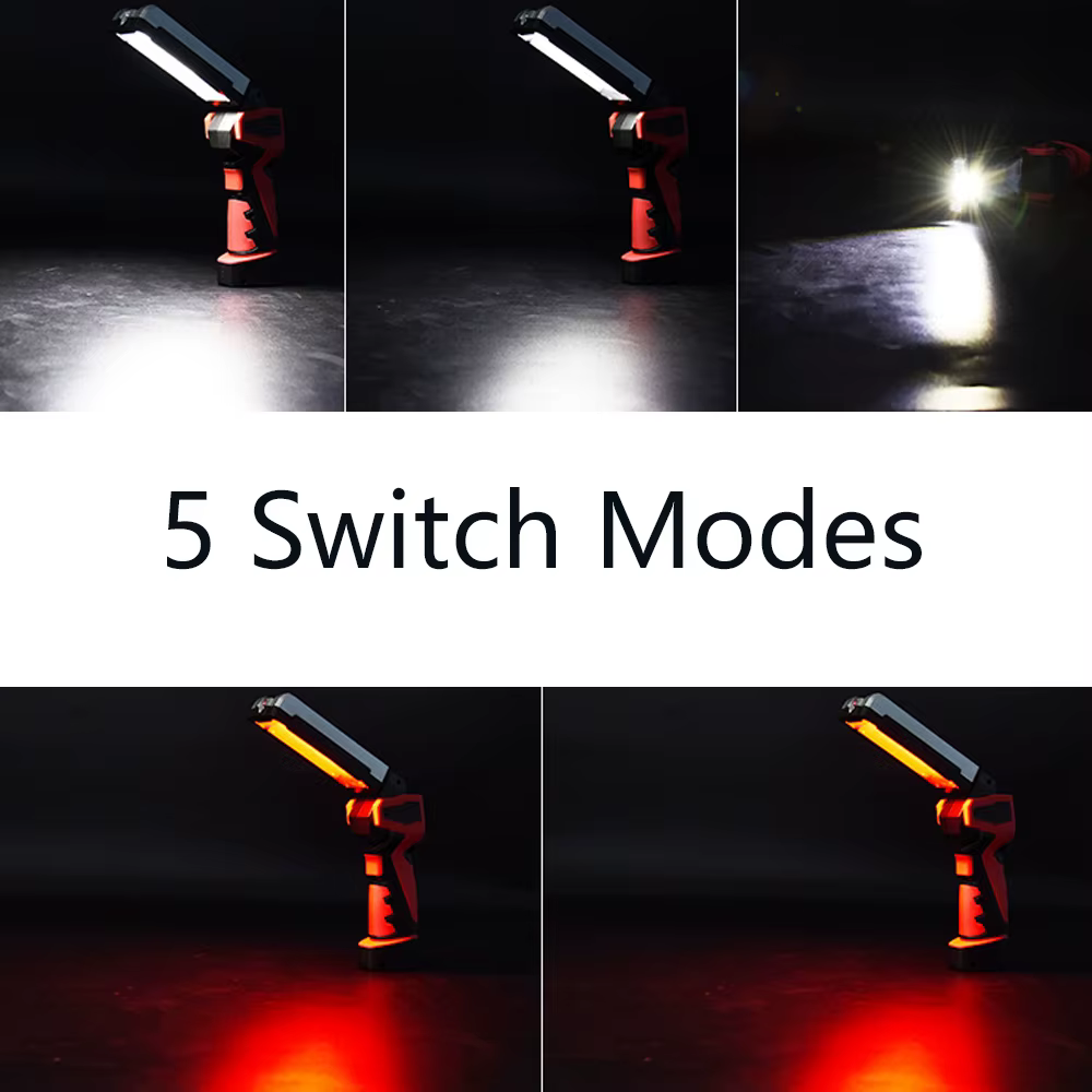 Lampe de travail LED COB Portable