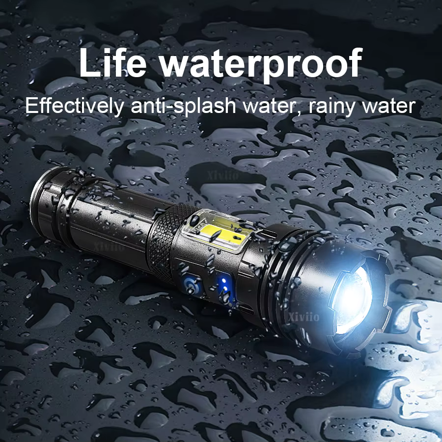 100000000LM lampe de poche Super puissante lampes