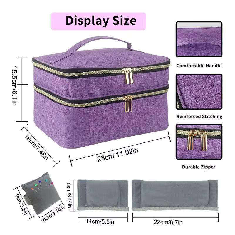 Boîte à couture, organisateur de sac