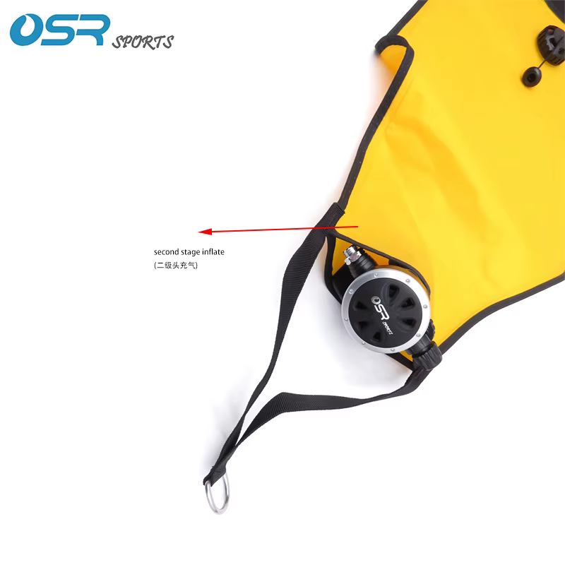 Sac de levage de plongée sous-marine avec assujetde décharge, équipement de flottation, sac de récupération de plongée en apnée sous-marine, 30 artériels