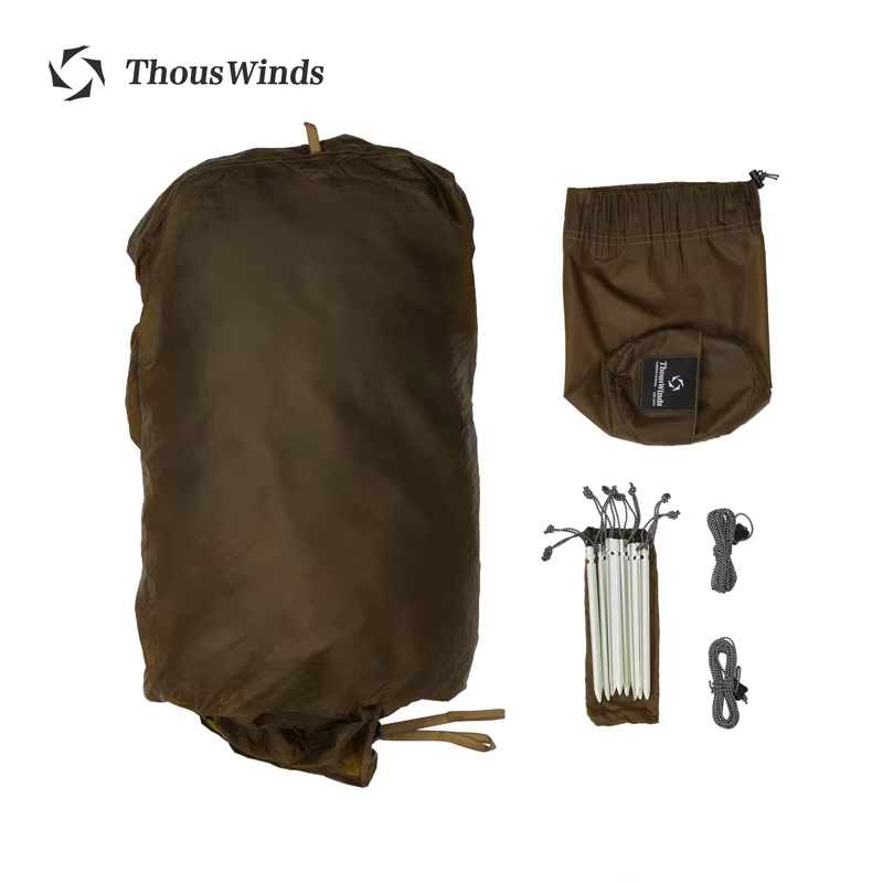 Thous Winds – tente de Camping pyramidale pour 1 à 2 personnes
