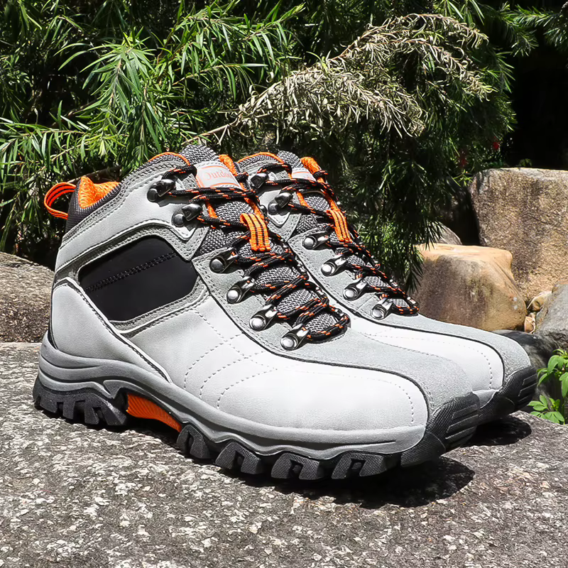 HIKEUP bottes de neige en daim
