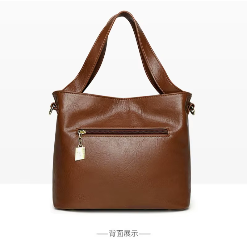 Sac à bandoulière pour femme avec sangle croisée, grande capacité, multi-compartiments, polyvalent, élégant, pour les trajets quotidiens, le travail, les voyages
