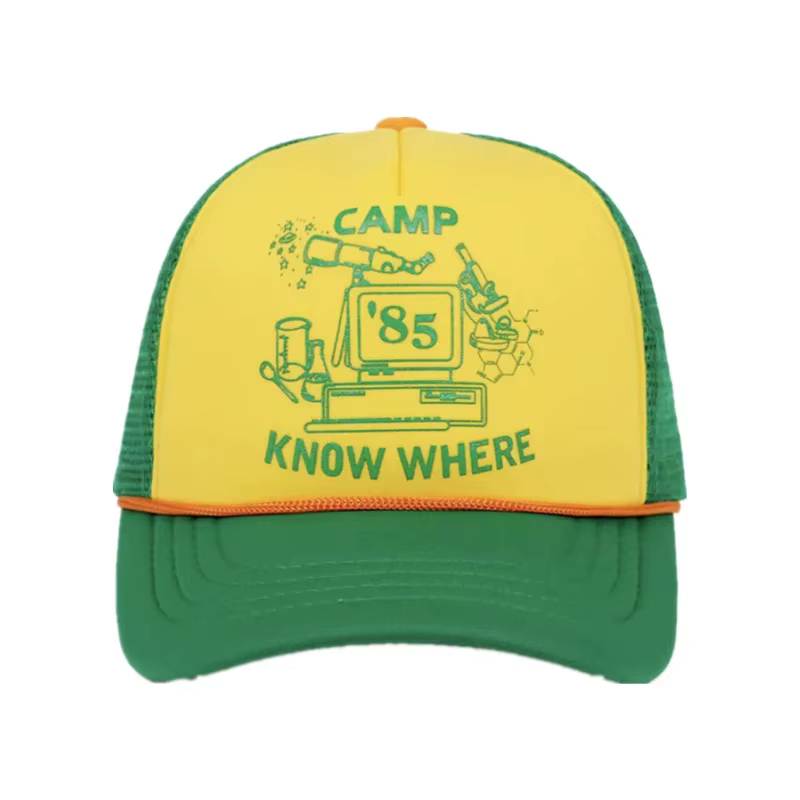 Casquette de baseball rétro Stranger pour adultes, chapeaux de pensée en maille, cosplay Dustin, accessoires unisexes réglables, accessoire de sport en plein air