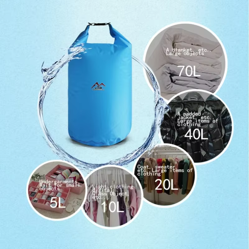 Sac étanche de grande capacité pour camping
