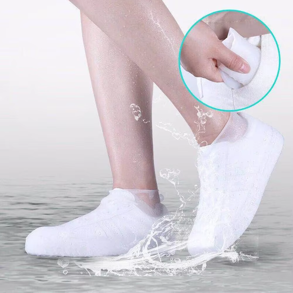 Couvre-chaussures imperméables en Silicone