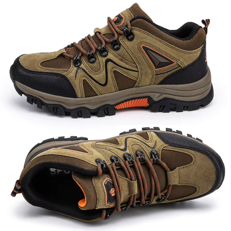 Nouvelles chaussures de randonnée pour hommes respirant à lacets Trekking mâle léger amorti en plein air escalade