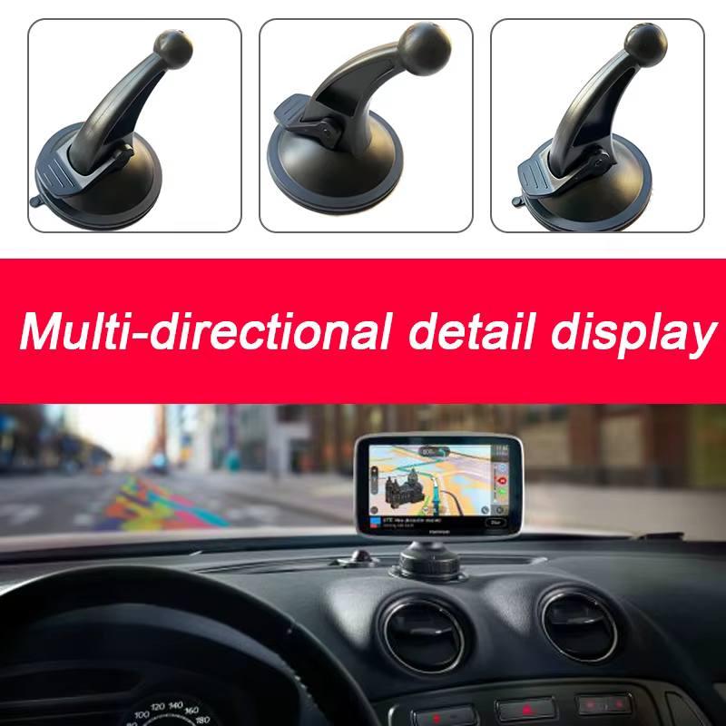 Supports et supports automobiles de remplacement, 1 pièce, support à boule à ventouse Click & Go pour TomTom Trucker Rider, accessoires d'intérieur GPS