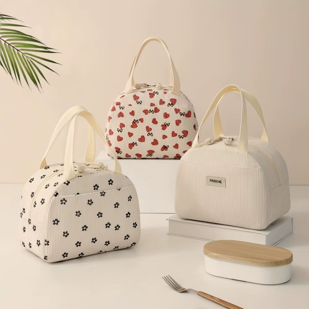 Sac à déjeuner isolé, sac à main de grande capacité