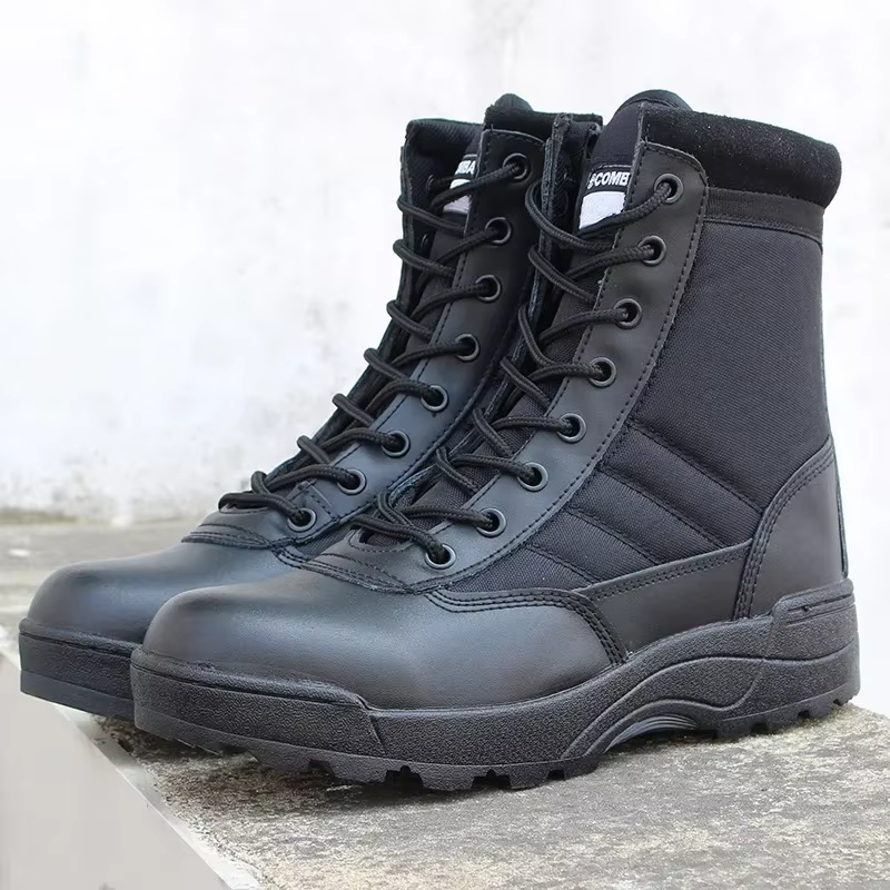 Bottes militaires tactiques hommes