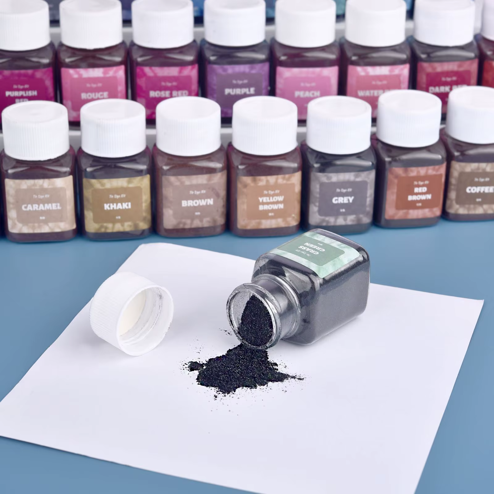 30/50ml Textile tissu colorant poudre teinture pour vêtements rénovation coloration
