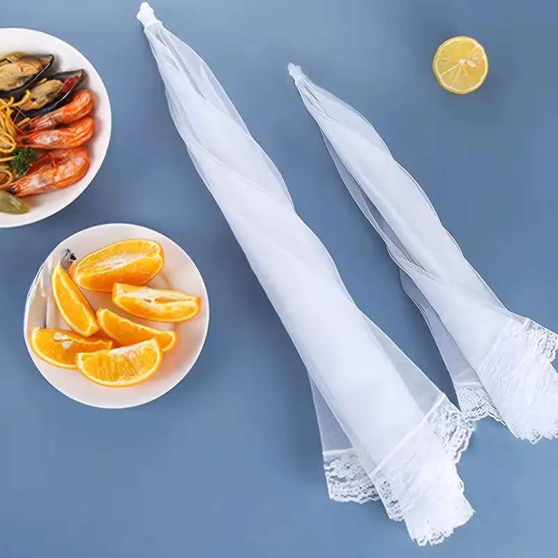 Tente alimentaire pliable en maille blanche – Housse anti-insectes lavable et portable pour pique-nique