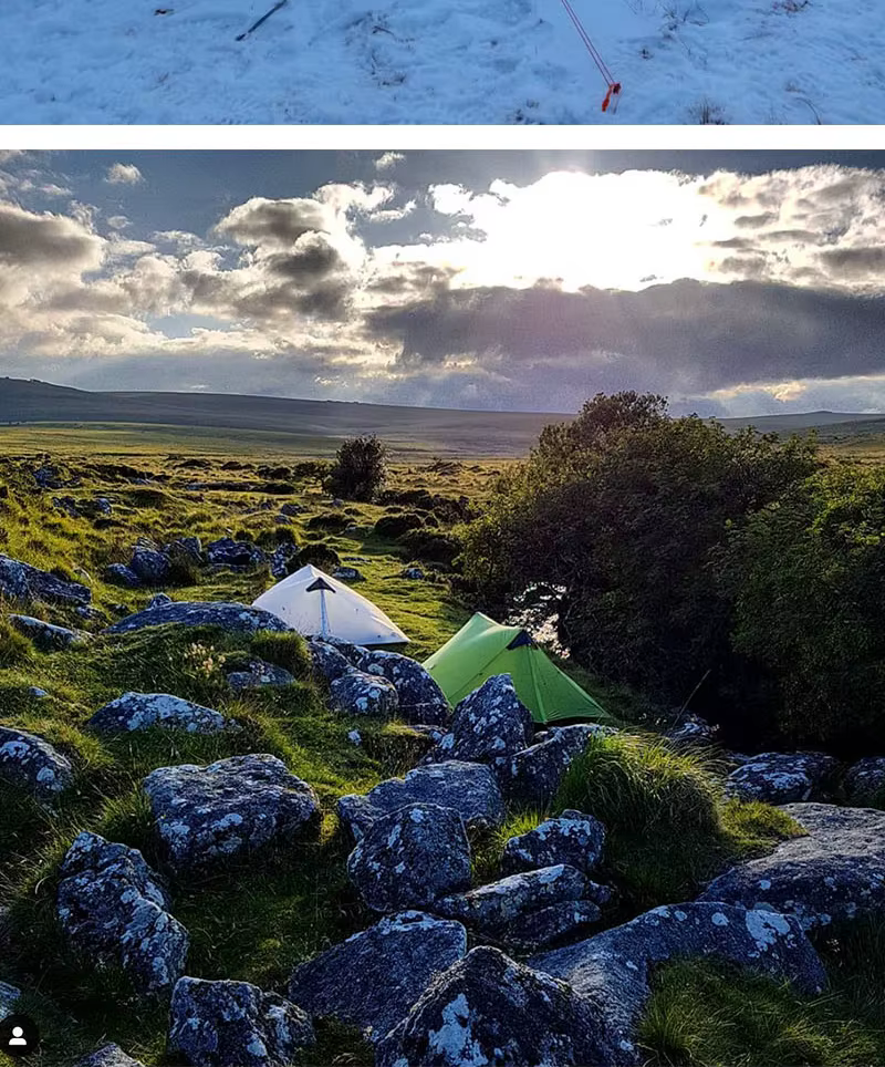 3F UL GEAR-Tente de camping ultralégère en nylon argenté Lanshan 2pro